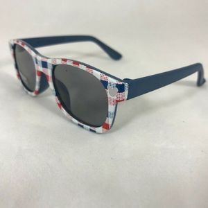 Disney Store Mickey Mouse Baby Sunglasses, Blue, Red, White Checker,100%UV